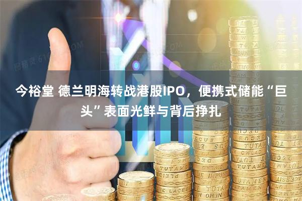 今裕堂 德兰明海转战港股IPO，便携式储能“巨头”表面光鲜与背后挣扎
